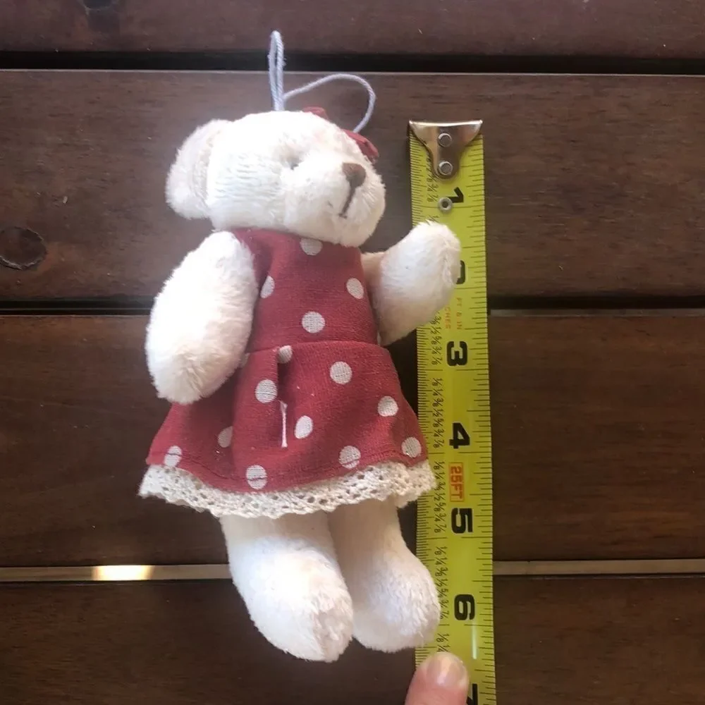 Cecilia Dale Decor for Xmas tree 🌲 2 cute bear She & He impeccable NeW